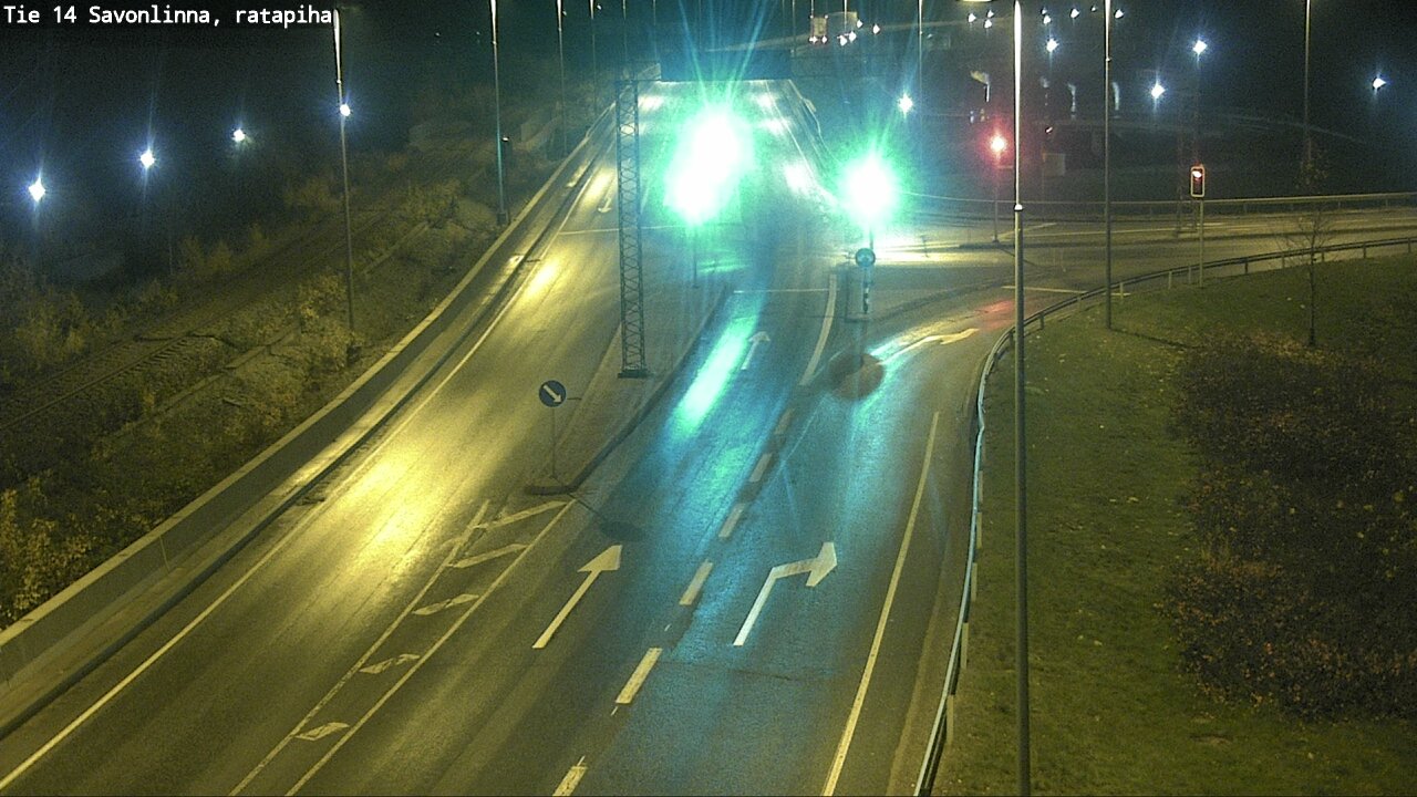 Kelikamerat Kuva Tie 14 Savonlinna, Ratapiha, Savonlinna, Etelä-Savo