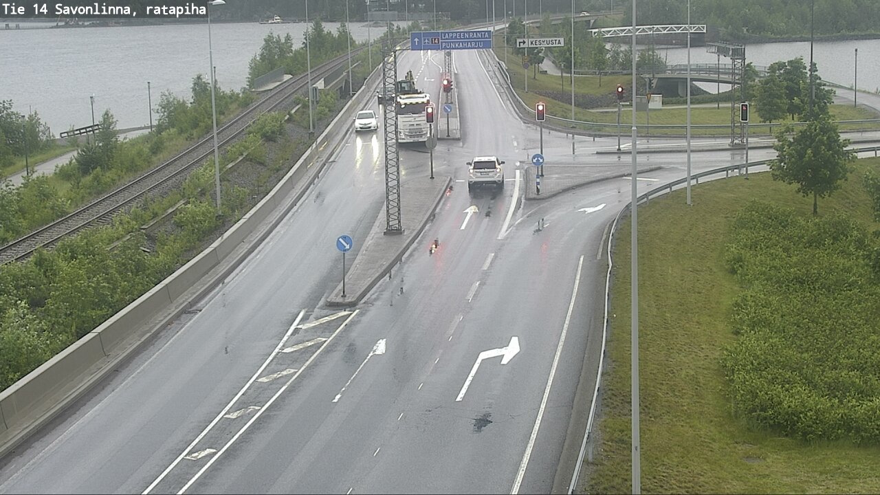 Weather Camera Image Road 14 Savonlinna, Ratapiha, Savonlinna, Etelä-Savo