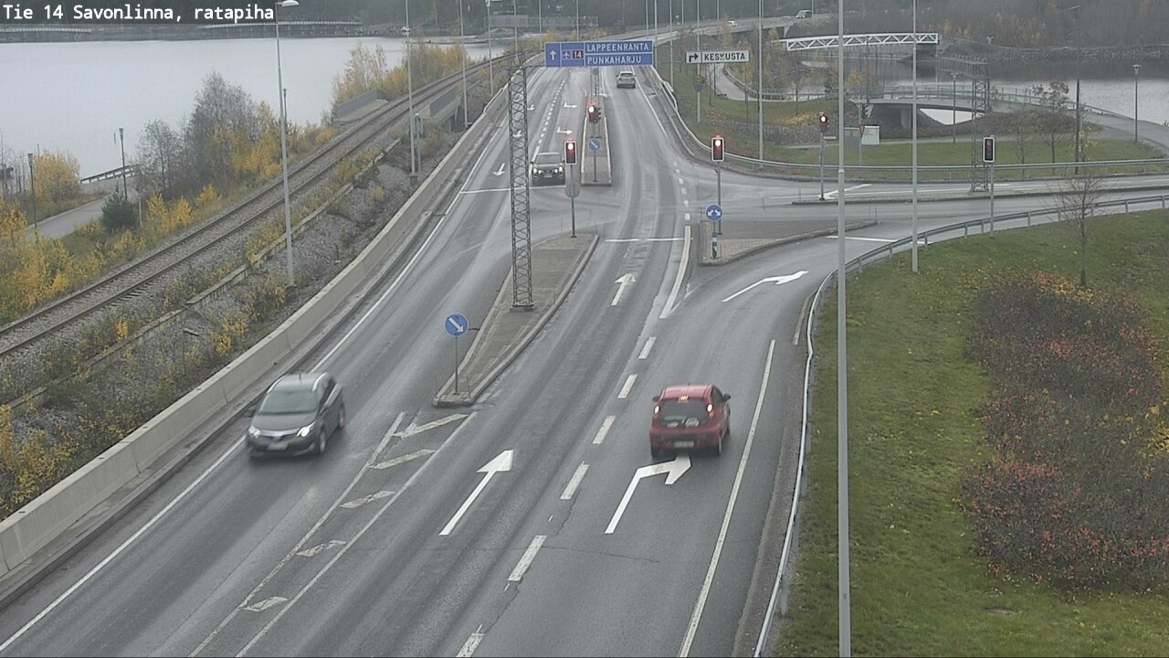 Kelikamerat Kuva Tie 14 Savonlinna, Ratapiha, Savonlinna, Etelä-Savo