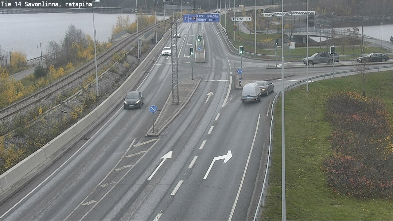 Kelikamerat Kuva Tie 14 Savonlinna, Ratapiha, Savonlinna, Etelä-Savo