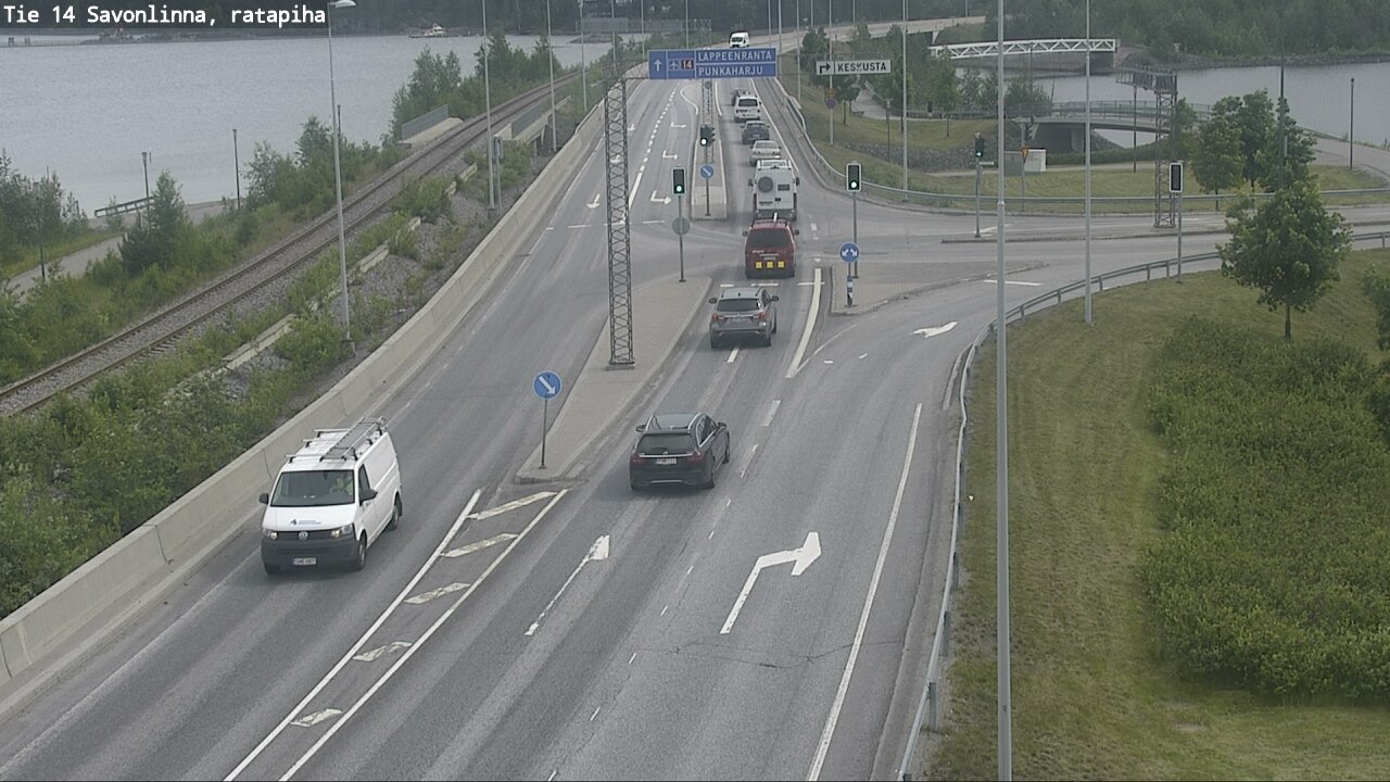 Kelikamerat Kuva Tie 14 Savonlinna, Ratapiha, Savonlinna, Etelä-Savo