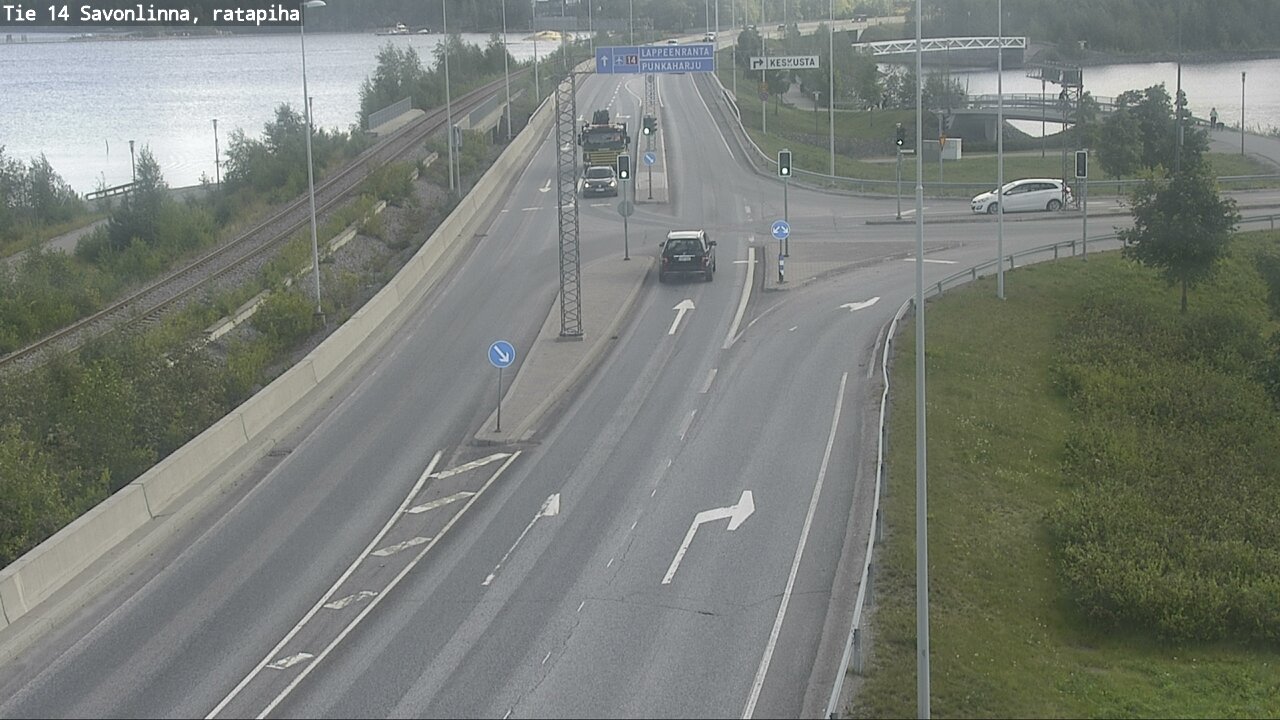 Kelikamerat Kuva Tie 14 Savonlinna, Ratapiha, Savonlinna, Etelä-Savo