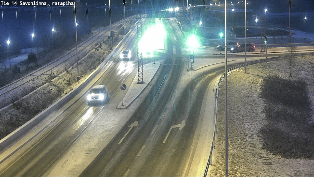 Kelikamerat Kuva Tie 14 Savonlinna, Ratapiha, Savonlinna, Etelä-Savo