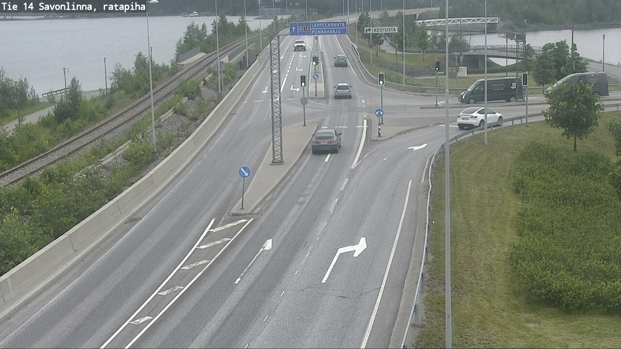 Kelikamerat Kuva Tie 14 Savonlinna, Ratapiha, Savonlinna, Etelä-Savo