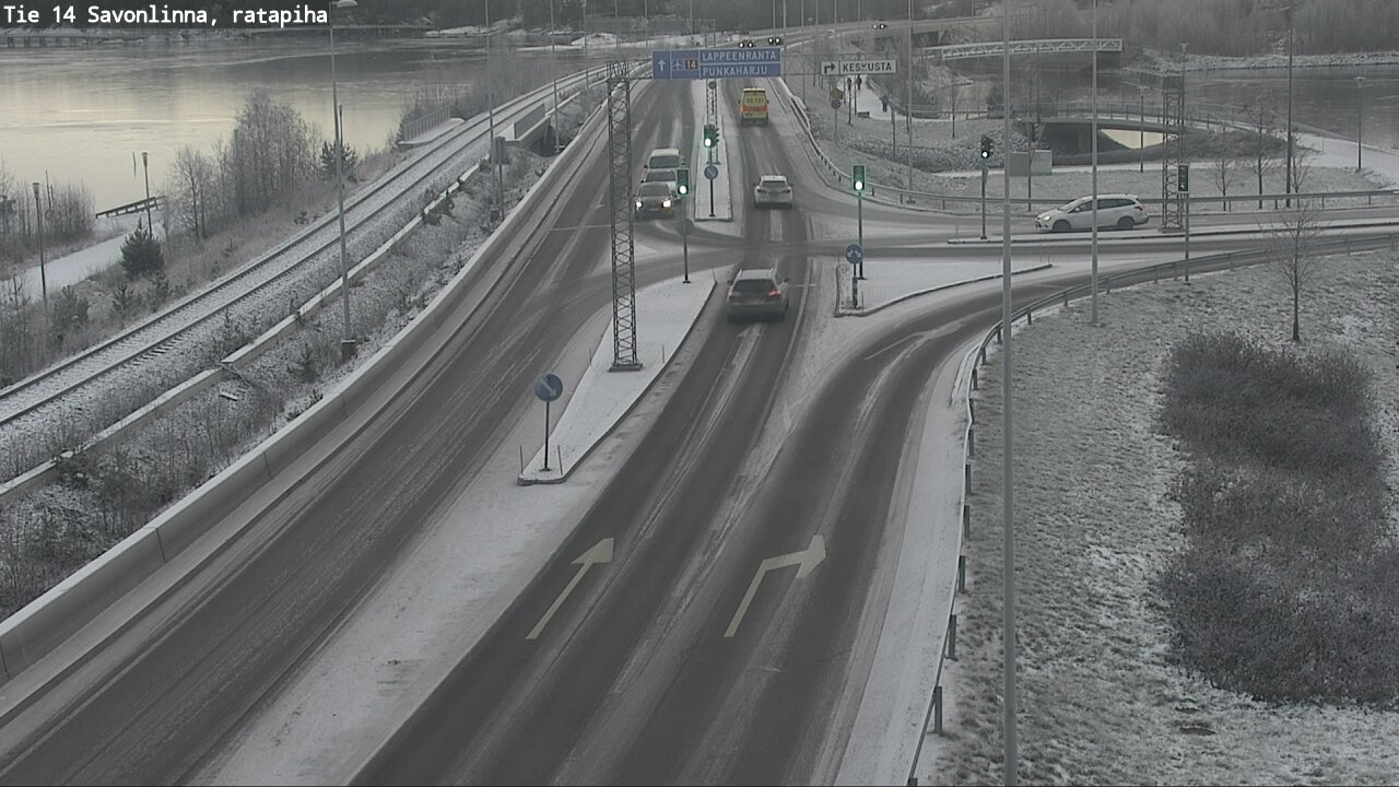 Kelikamerat Kuva Tie 14 Savonlinna, Ratapiha, Savonlinna, Etelä-Savo