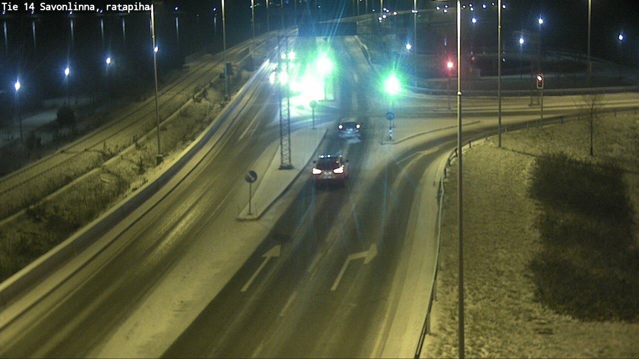 Kelikamerat Kuva Tie 14 Savonlinna, Ratapiha, Savonlinna, Etelä-Savo