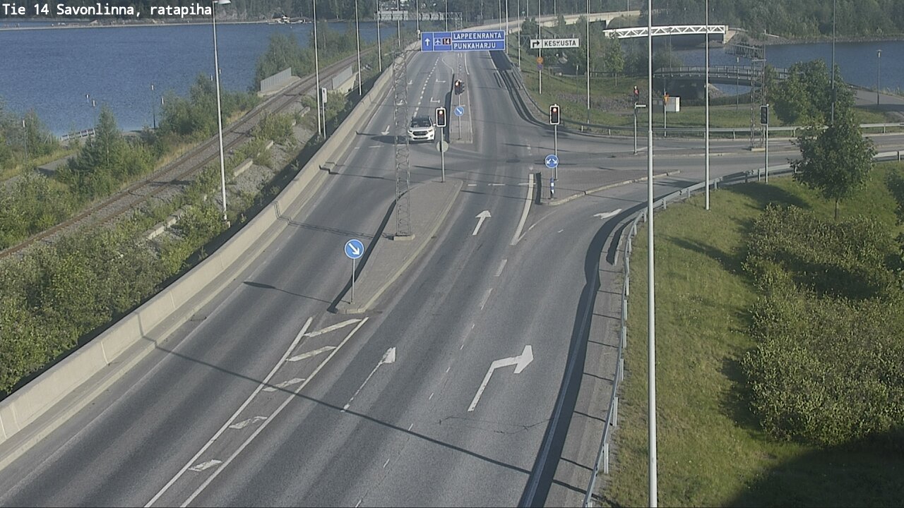 Kelikamerat Kuva Tie 14 Savonlinna, Ratapiha, Savonlinna, Etelä-Savo