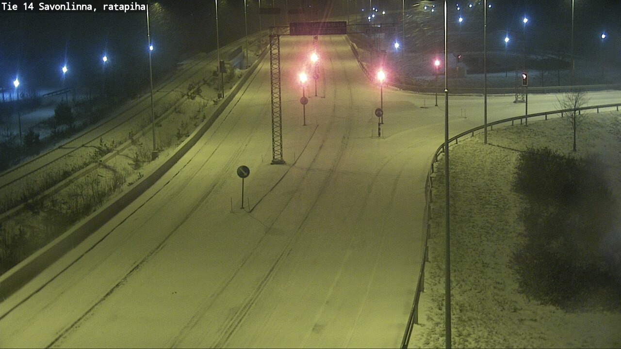 Kelikamerat Kuva Tie 14 Savonlinna, Ratapiha, Savonlinna, Etelä-Savo