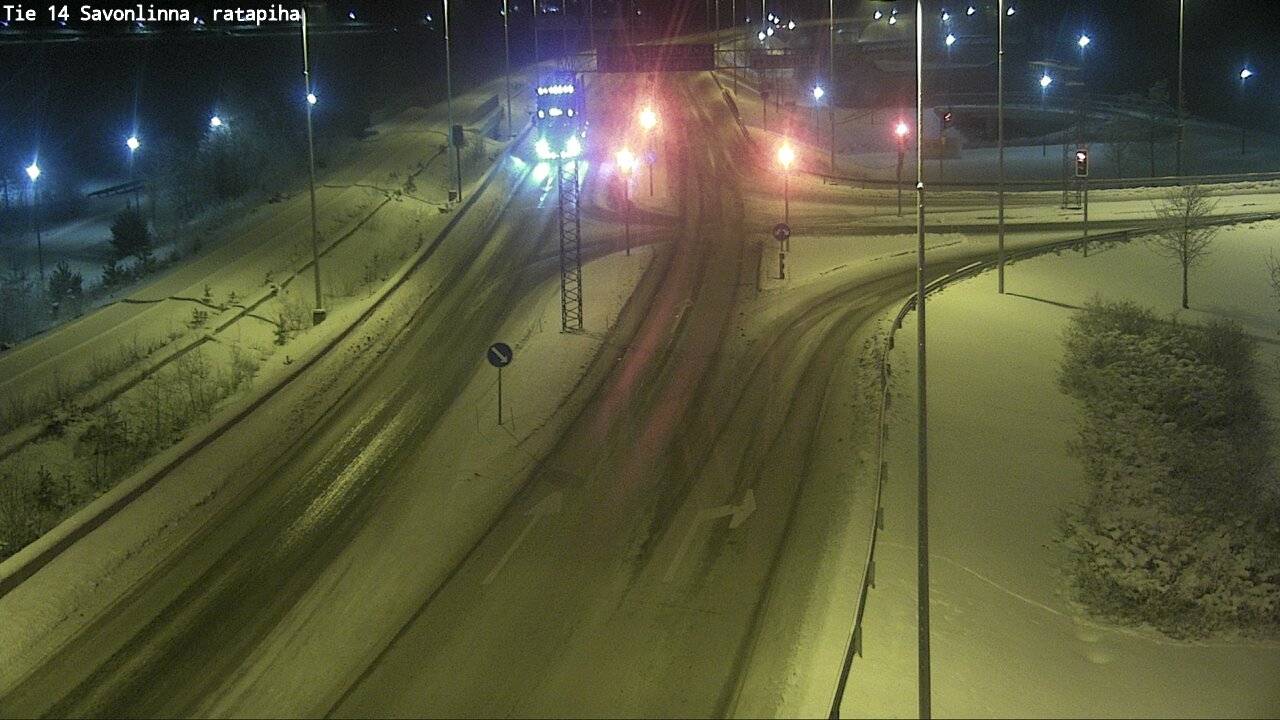 Kelikamerat Kuva Tie 14 Savonlinna, Ratapiha, Savonlinna, Etelä-Savo