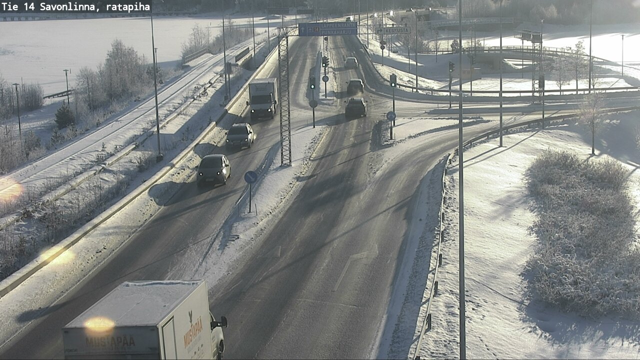 Weather Camera Image Road 14 Savonlinna, Ratapiha, Savonlinna, Etelä-Savo