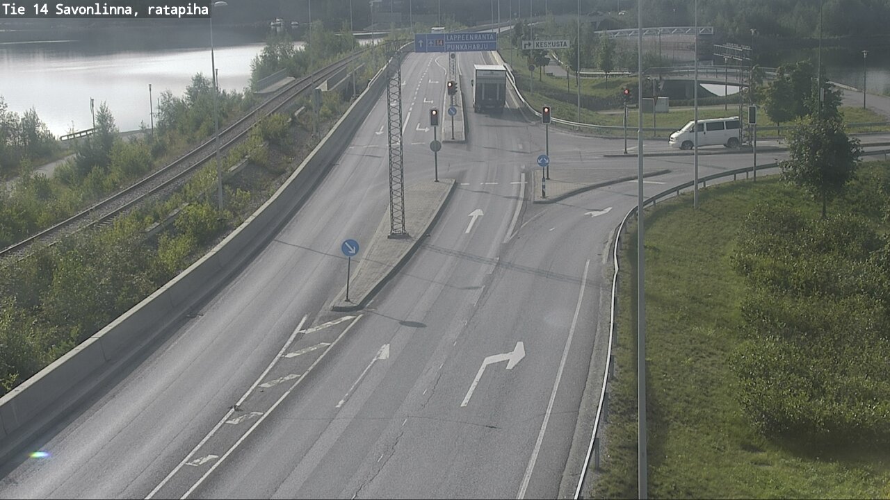 Weather Camera Image Road 14 Savonlinna, Ratapiha, Savonlinna, Etelä-Savo