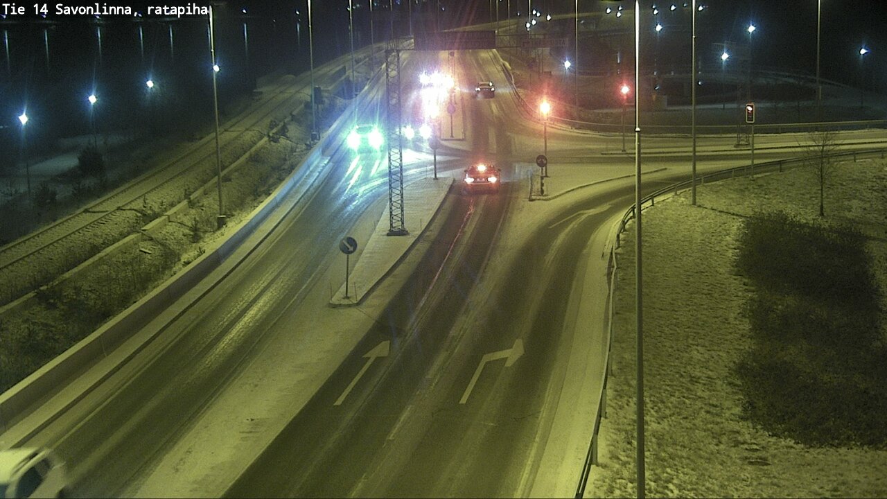 Kelikamerat Kuva Tie 14 Savonlinna, Ratapiha, Savonlinna, Etelä-Savo