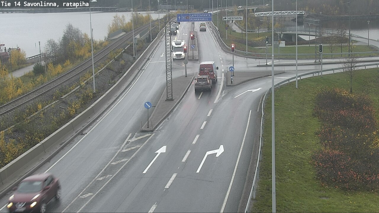 Kelikamerat Kuva Tie 14 Savonlinna, Ratapiha, Savonlinna, Etelä-Savo