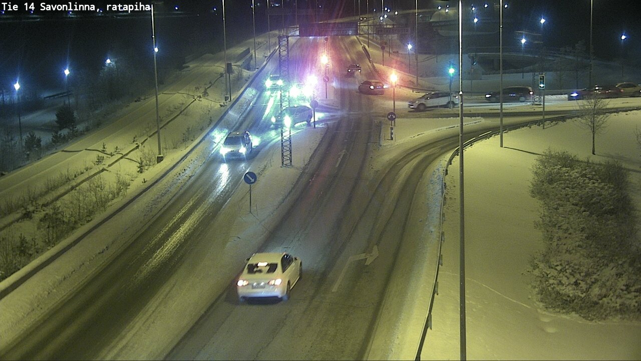 Kelikamerat Kuva Tie 14 Savonlinna, Ratapiha, Savonlinna, Etelä-Savo