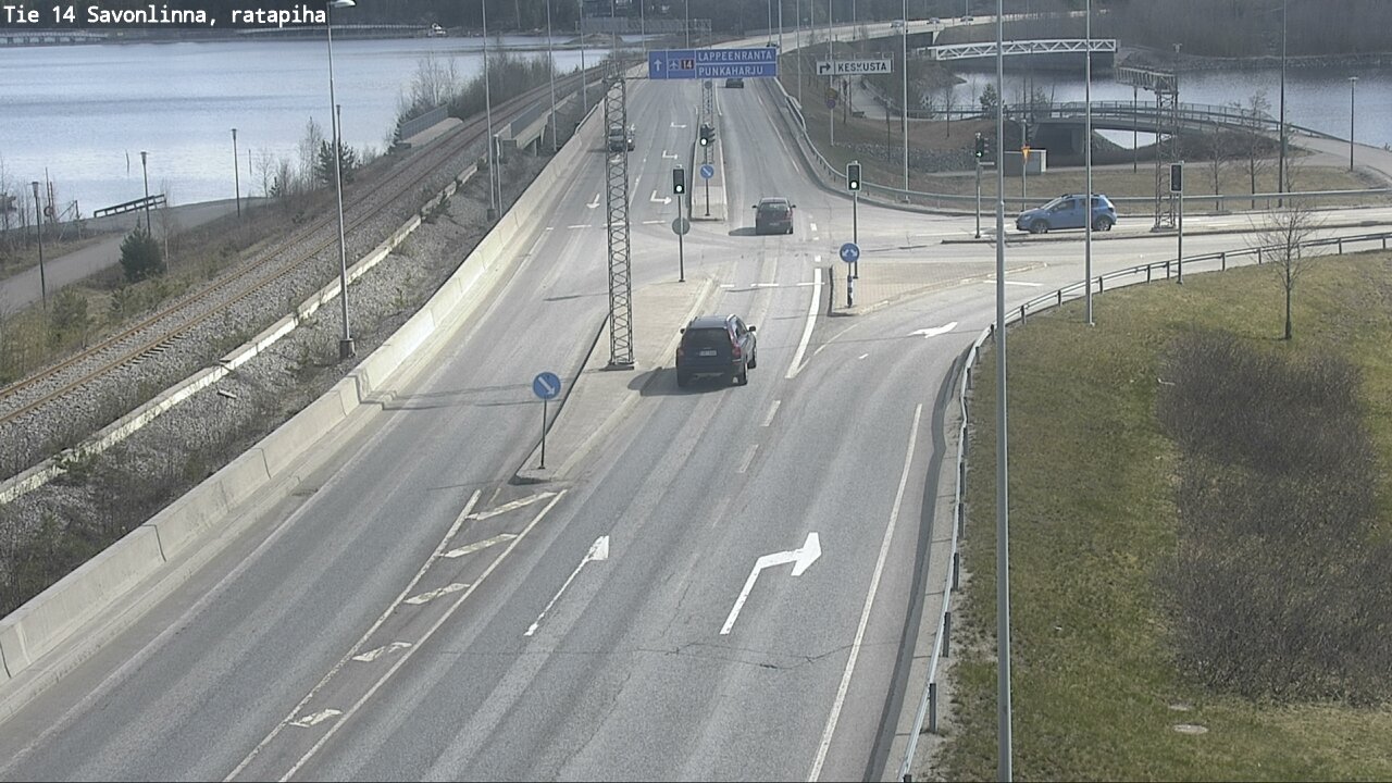 Kelikamerat Kuva Tie 14 Savonlinna, Ratapiha, Savonlinna, Etelä-Savo