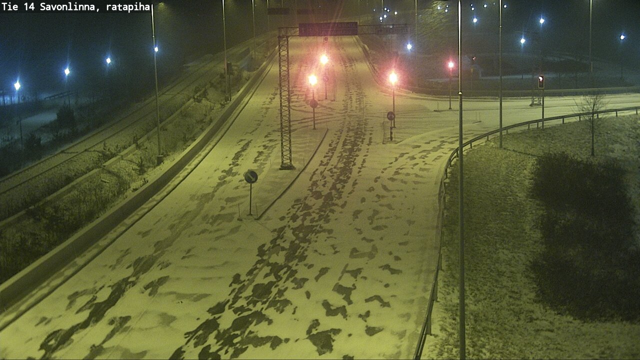 Kelikamerat Kuva Tie 14 Savonlinna, Ratapiha, Savonlinna, Etelä-Savo