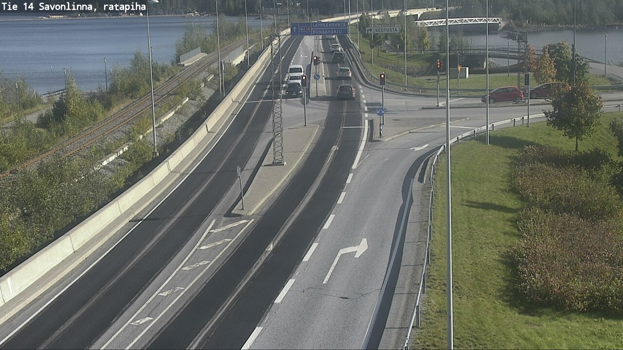 Weather Camera Image Road 14 Savonlinna, Ratapiha, Savonlinna, Etelä-Savo