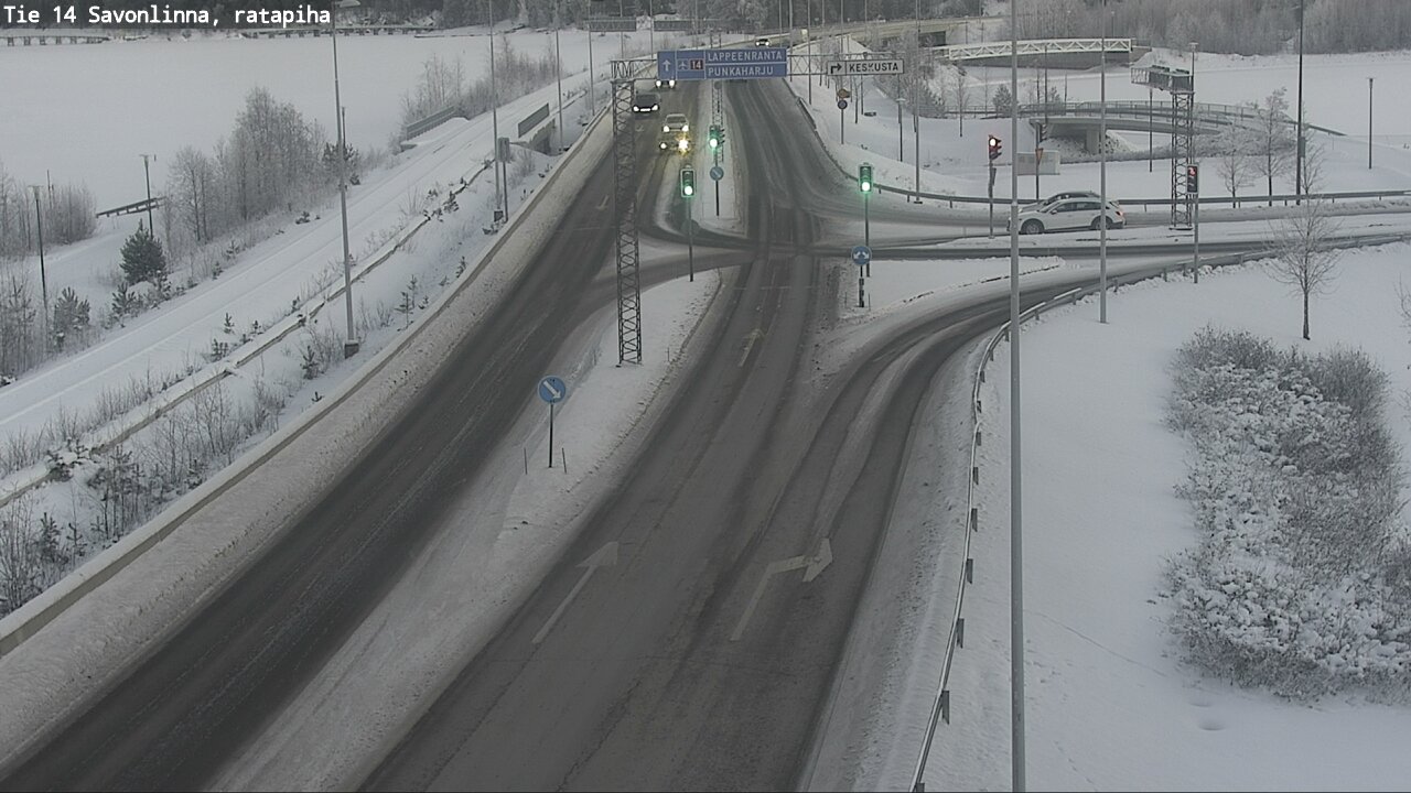 Kelikamerat Kuva Tie 14 Savonlinna, Ratapiha, Savonlinna, Etelä-Savo