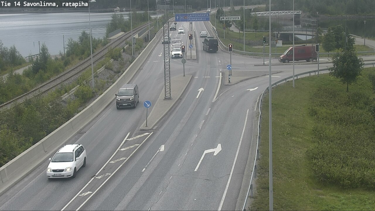 Weather Camera Image Road 14 Savonlinna, Ratapiha, Savonlinna, Etelä-Savo