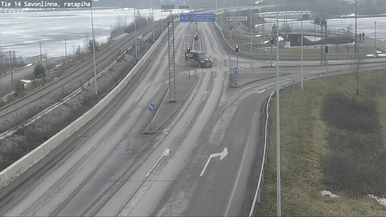 Weather Camera Image Road 14 Savonlinna, Ratapiha, Savonlinna, Etelä-Savo