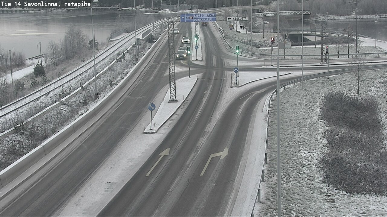 Kelikamerat Kuva Tie 14 Savonlinna, Ratapiha, Savonlinna, Etelä-Savo