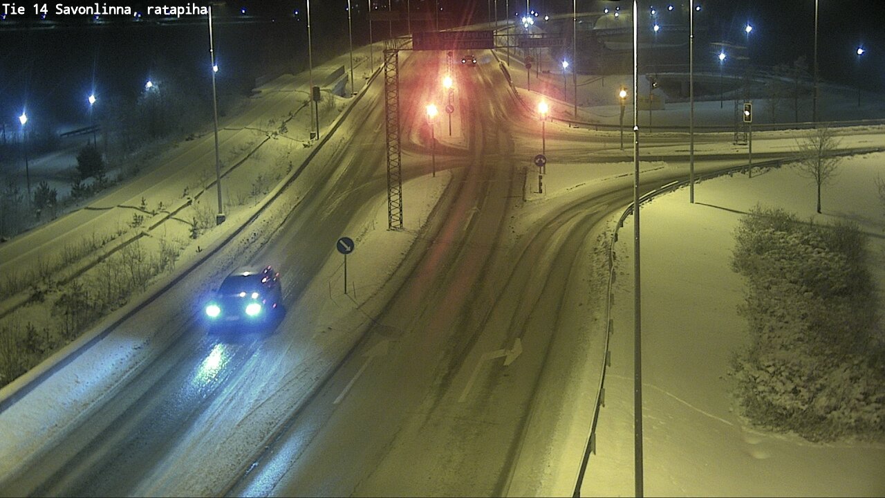 Kelikamerat Kuva Tie 14 Savonlinna, Ratapiha, Savonlinna, Etelä-Savo