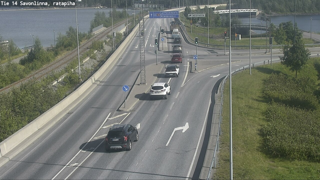 Kelikamerat Kuva Tie 14 Savonlinna, Ratapiha, Savonlinna, Etelä-Savo