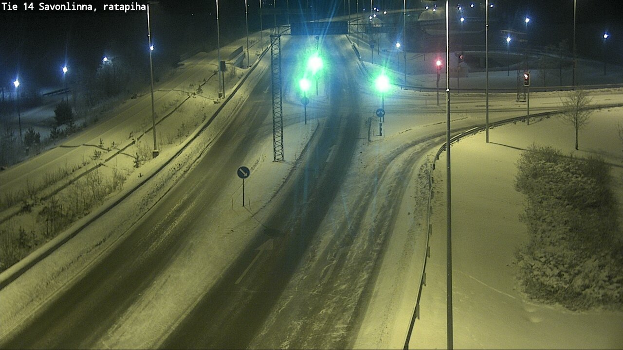 Kelikamerat Kuva Tie 14 Savonlinna, Ratapiha, Savonlinna, Etelä-Savo