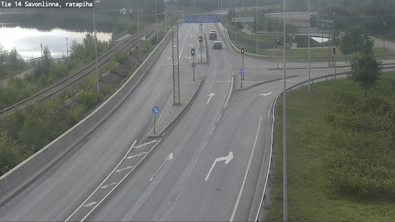 Weather Camera Image Road 14 Savonlinna, Ratapiha, Savonlinna, Etelä-Savo