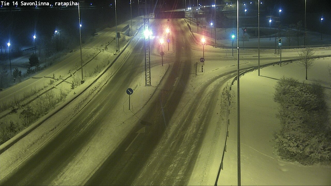 Kelikamerat Kuva Tie 14 Savonlinna, Ratapiha, Savonlinna, Etelä-Savo