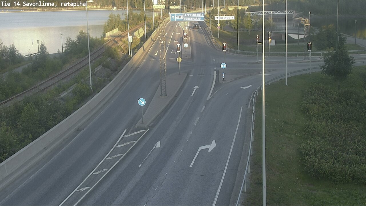 Kelikamerat Kuva Tie 14 Savonlinna, Ratapiha, Savonlinna, Etelä-Savo