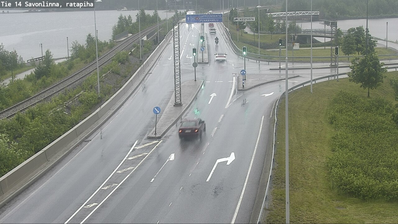 Kelikamerat Kuva Tie 14 Savonlinna, Ratapiha, Savonlinna, Etelä-Savo