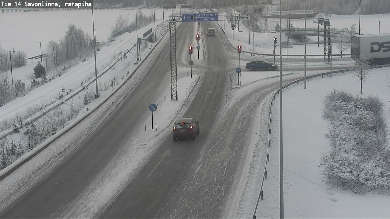 Weather Camera Image Road 14 Savonlinna, Ratapiha, Savonlinna, Etelä-Savo