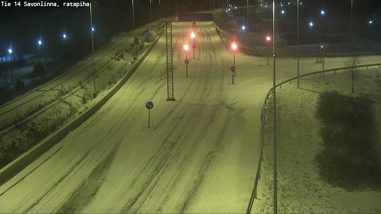 Kelikamerat Kuva Tie 14 Savonlinna, Ratapiha, Savonlinna, Etelä-Savo