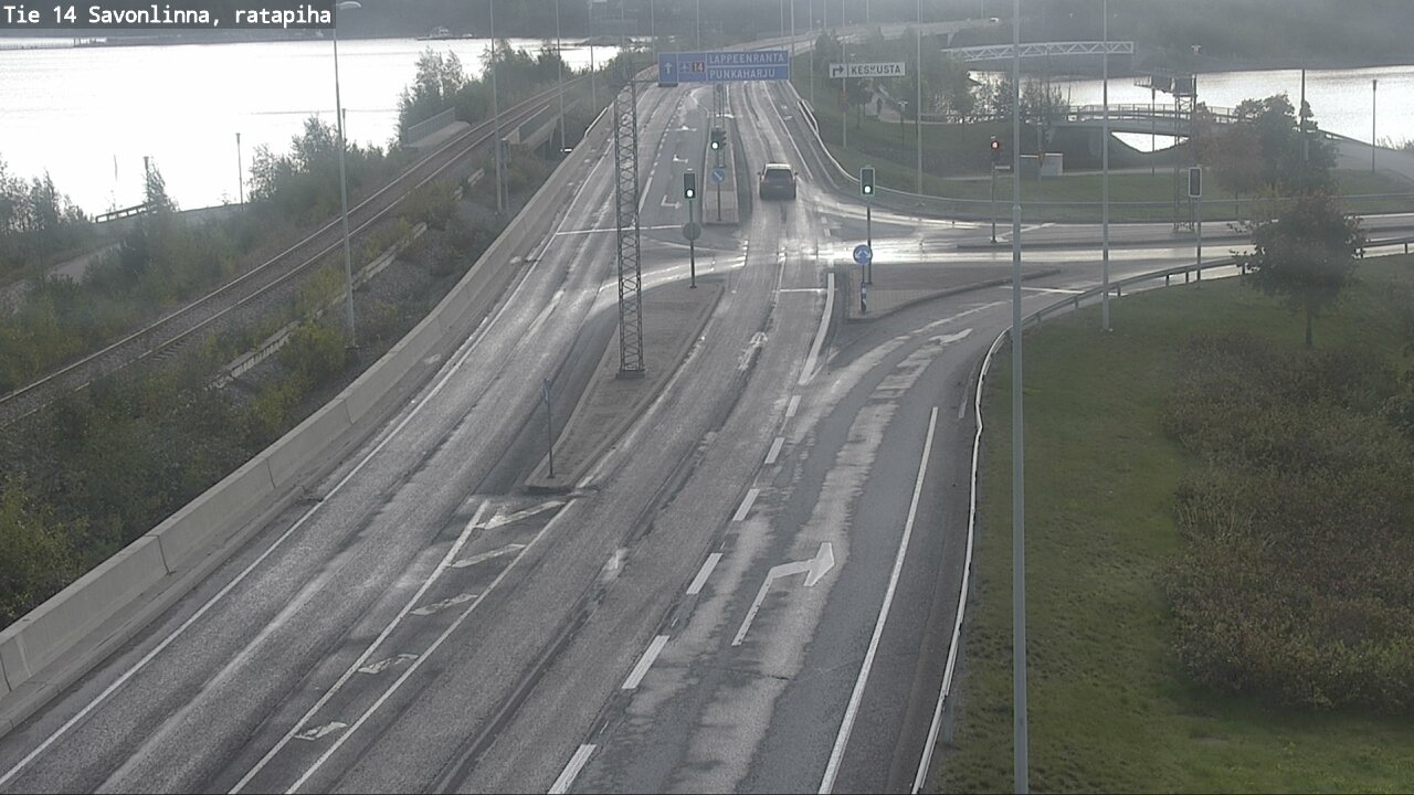 Weather Camera Image Road 14 Savonlinna, Ratapiha, Savonlinna, Etelä-Savo