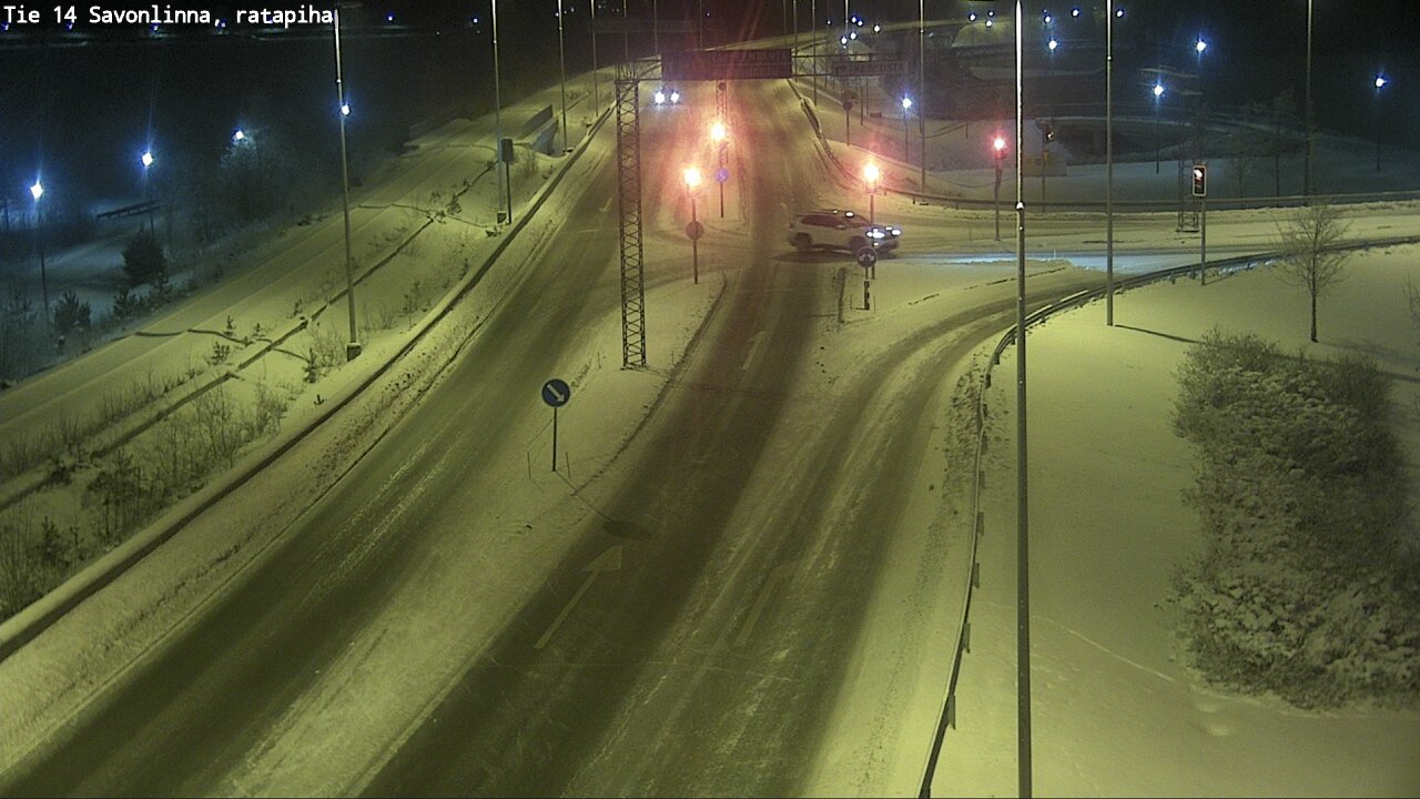 Kelikamerat Kuva Tie 14 Savonlinna, Ratapiha, Savonlinna, Etelä-Savo