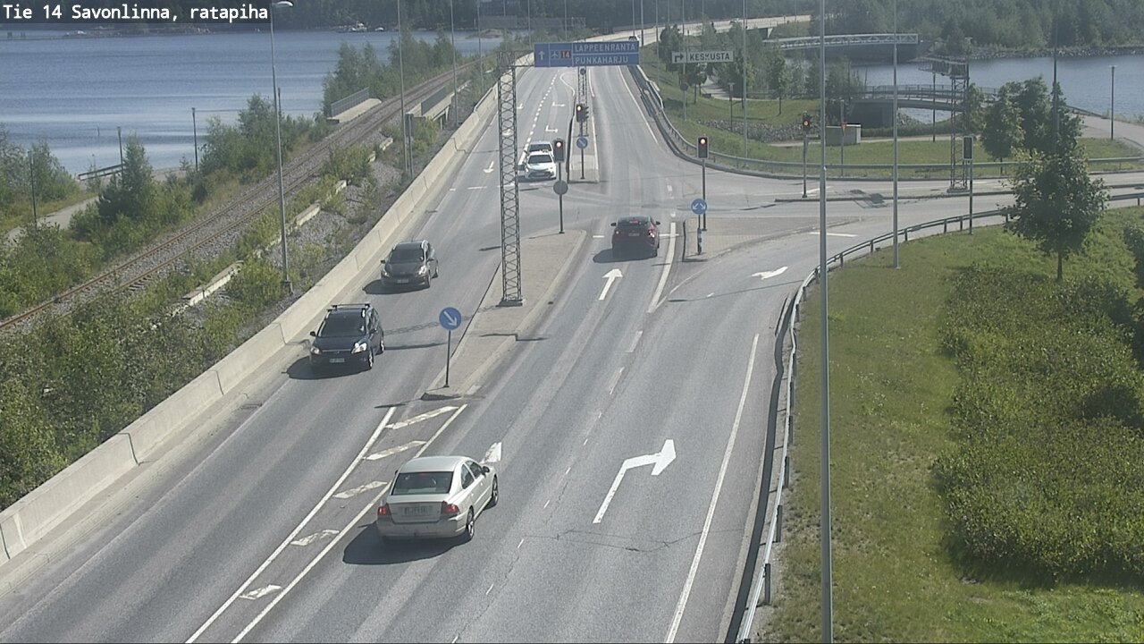 Kelikamerat Kuva Tie 14 Savonlinna, Ratapiha, Savonlinna, Etelä-Savo