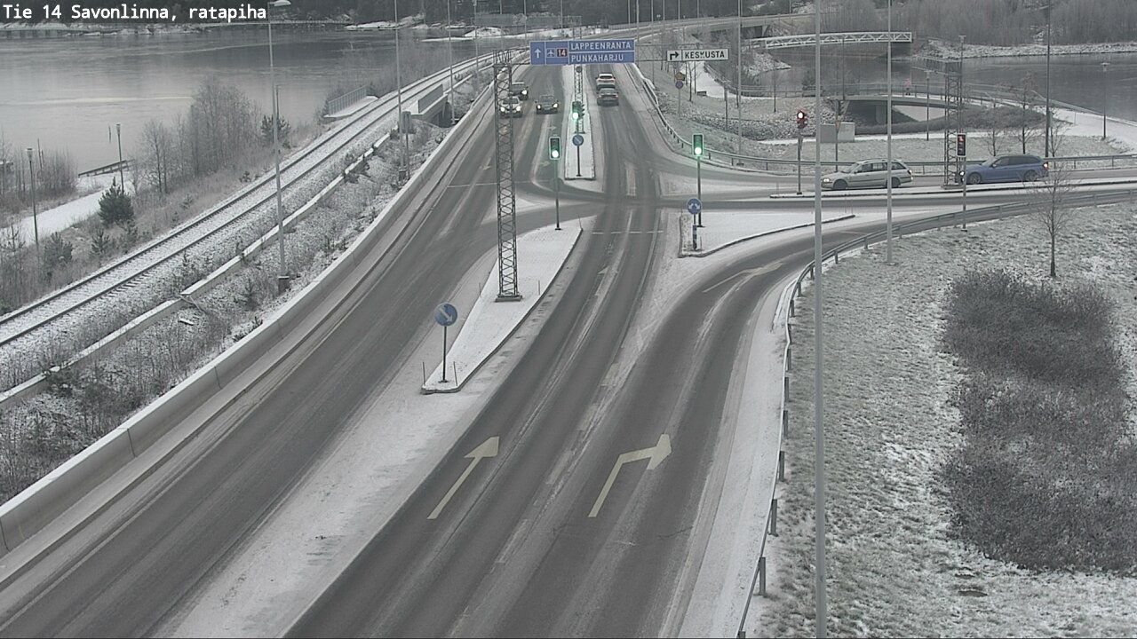 Kelikamerat Kuva Tie 14 Savonlinna, Ratapiha, Savonlinna, Etelä-Savo