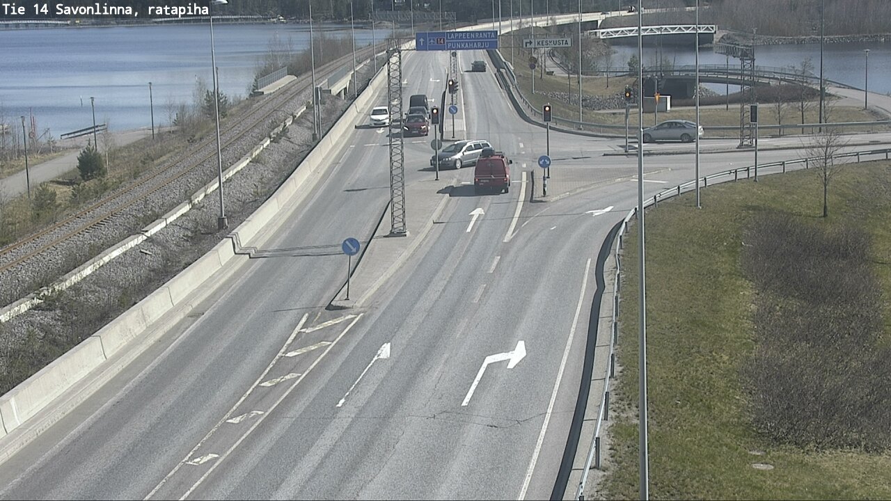 Kelikamerat Kuva Tie 14 Savonlinna, Ratapiha, Savonlinna, Etelä-Savo