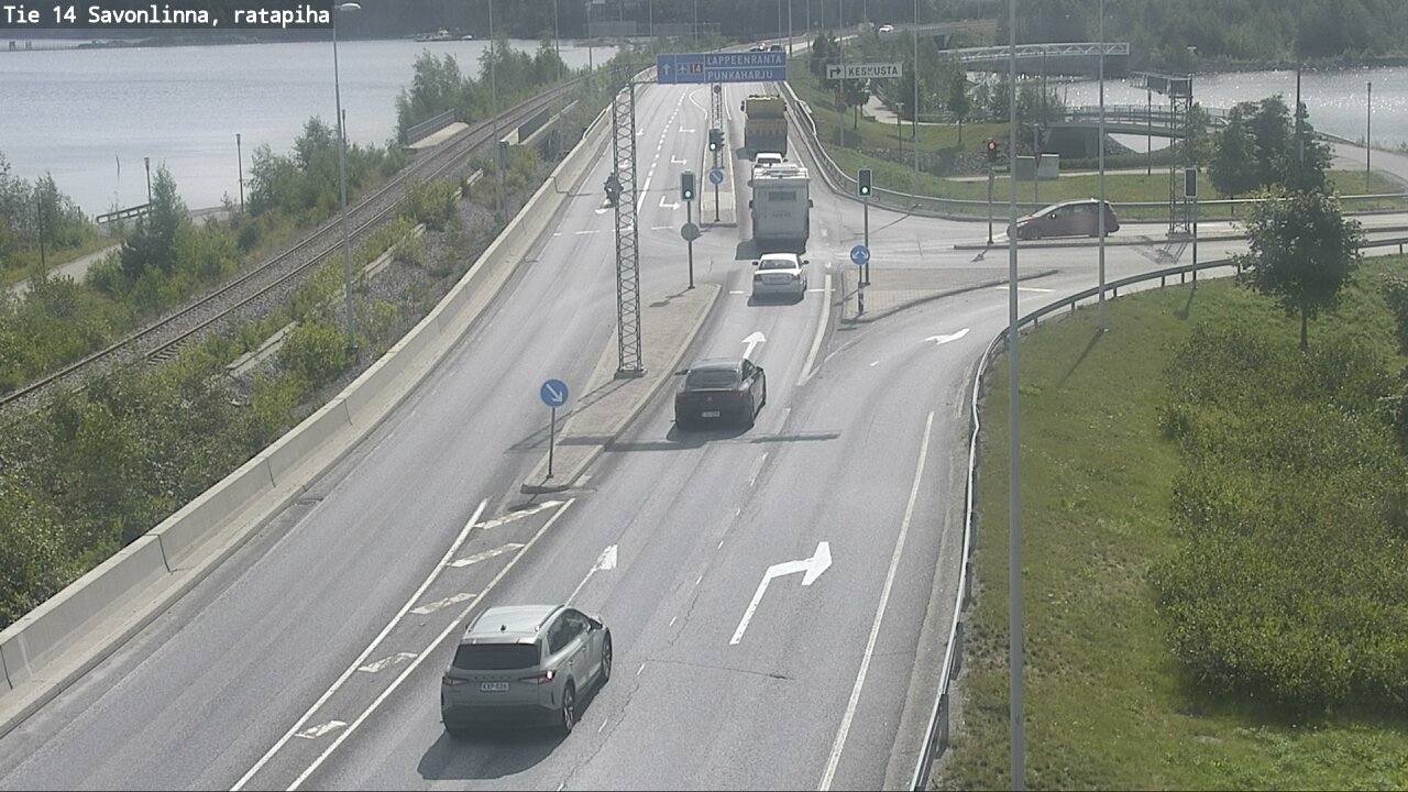 Kelikamerat Kuva Tie 14 Savonlinna, Ratapiha, Savonlinna, Etelä-Savo