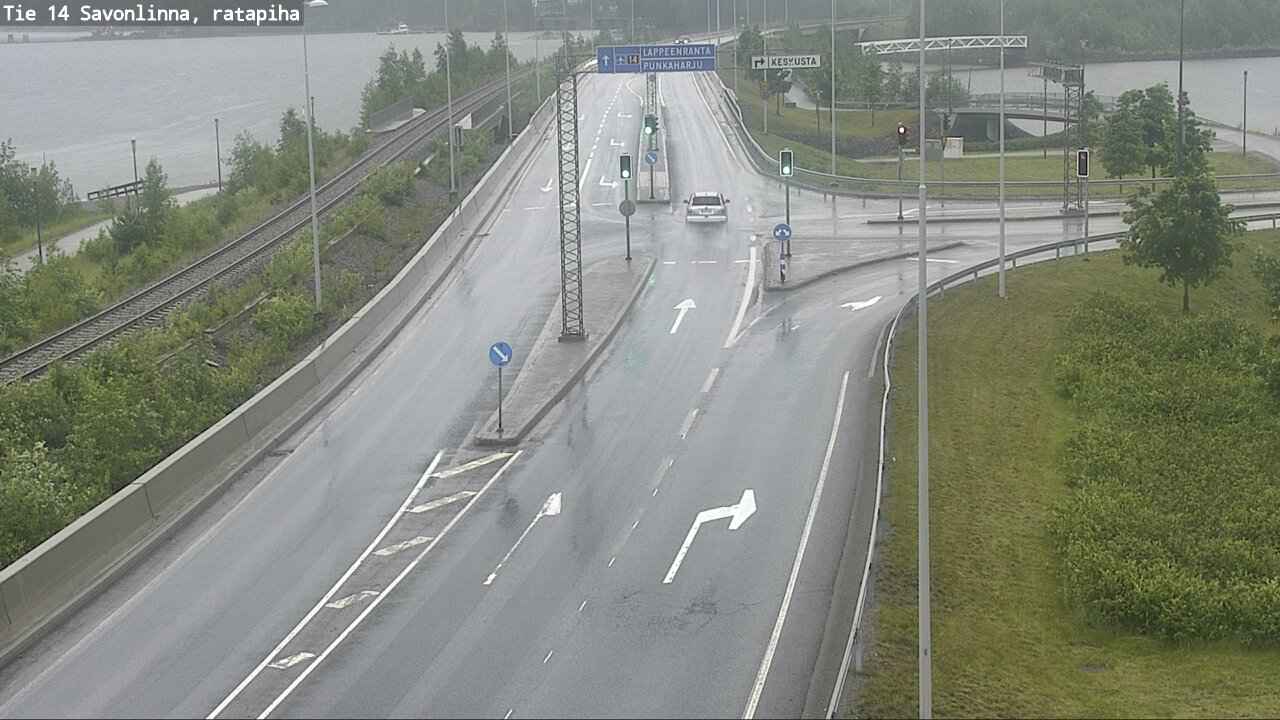 Kelikamerat Kuva Tie 14 Savonlinna, Ratapiha, Savonlinna, Etelä-Savo