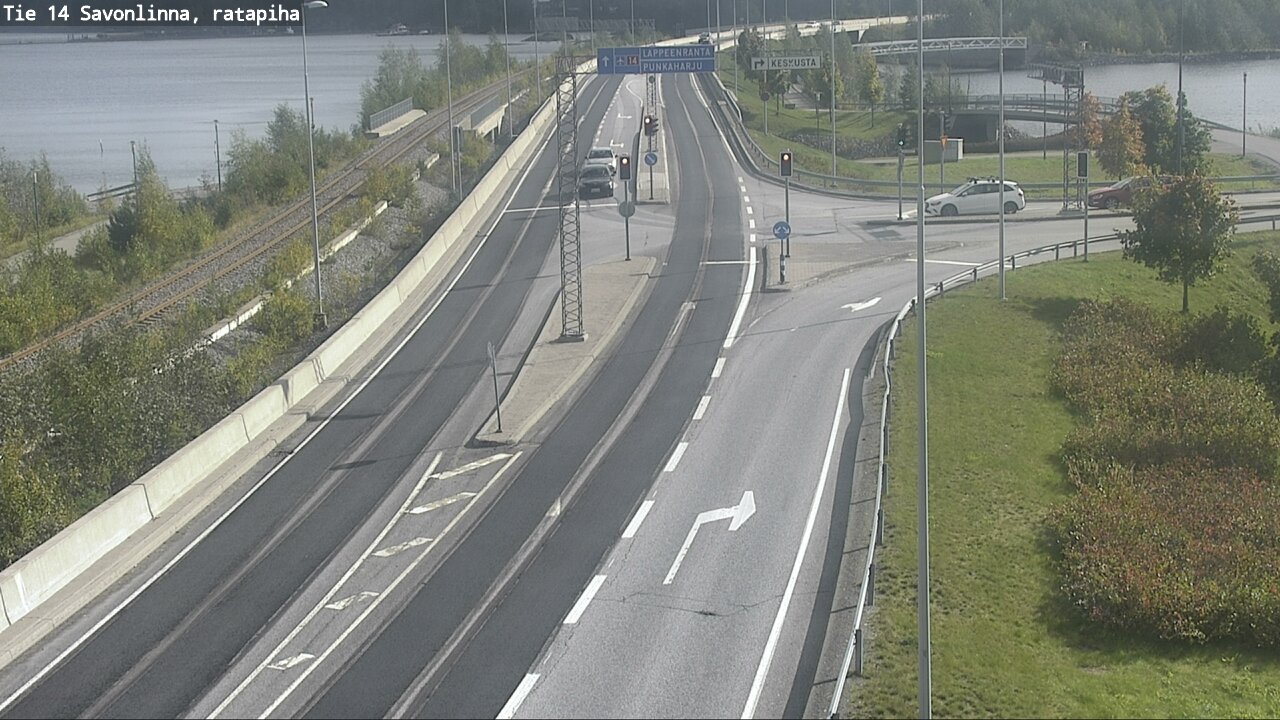 Weather Camera Image Road 14 Savonlinna, Ratapiha, Savonlinna, Etelä-Savo