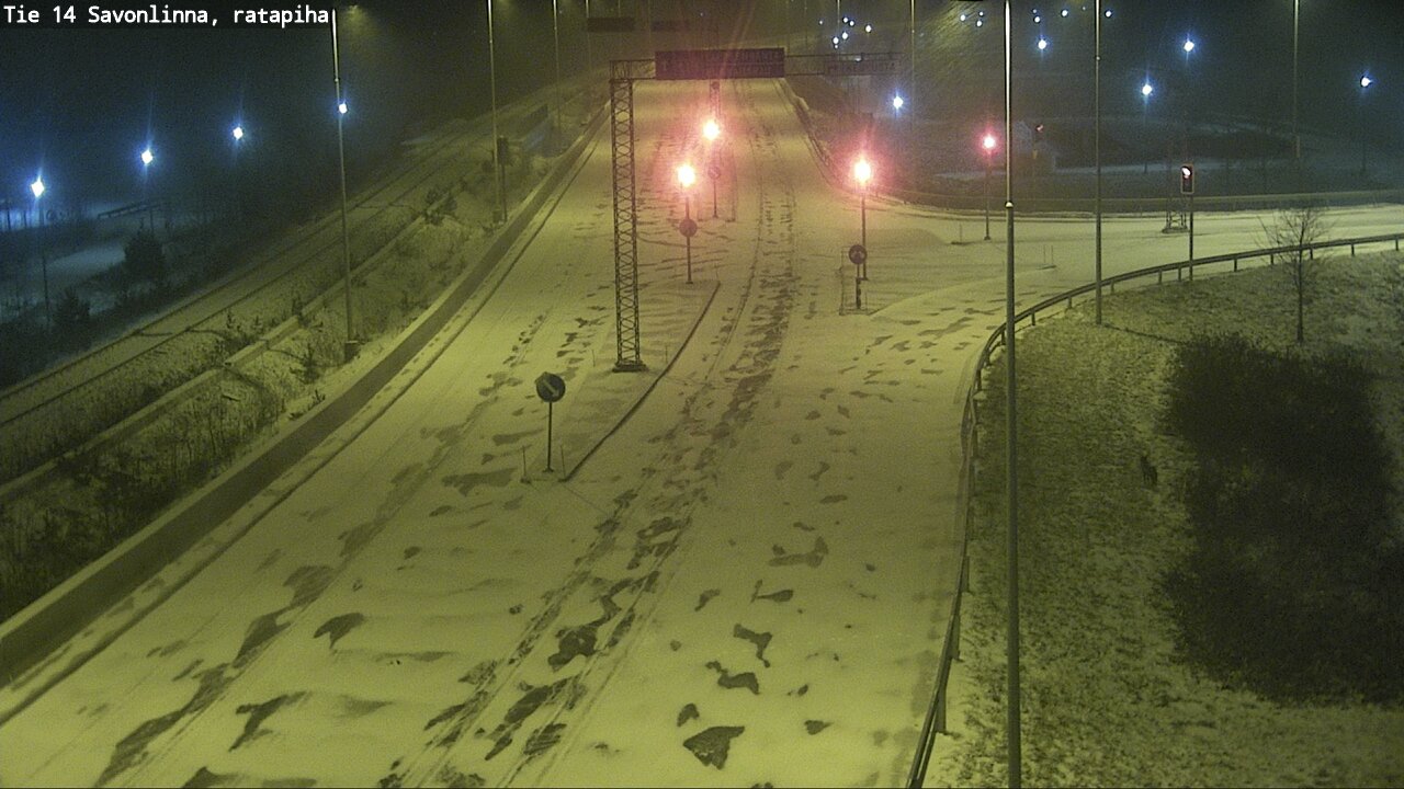 Kelikamerat Kuva Tie 14 Savonlinna, Ratapiha, Savonlinna, Etelä-Savo