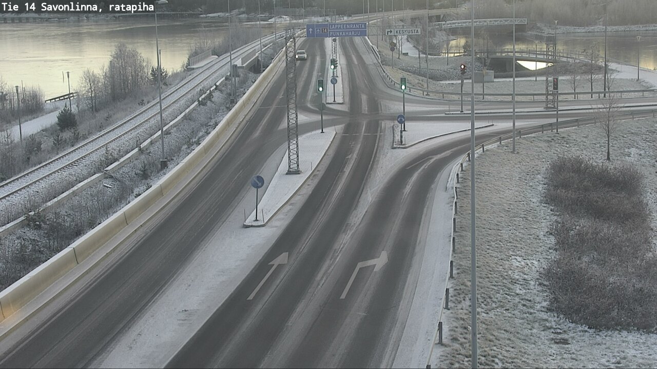 Kelikamerat Kuva Tie 14 Savonlinna, Ratapiha, Savonlinna, Etelä-Savo