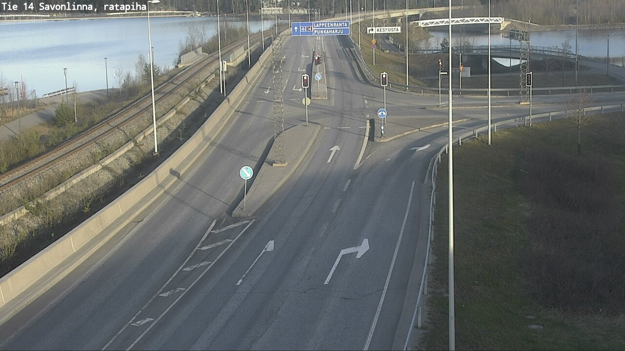 Kelikamerat Kuva Tie 14 Savonlinna, Ratapiha, Savonlinna, Etelä-Savo