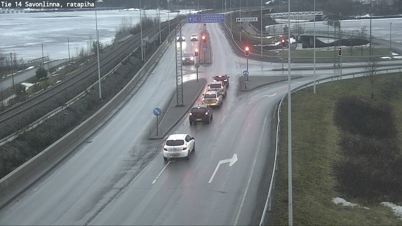 Kelikamerat Kuva Tie 14 Savonlinna, Ratapiha, Savonlinna, Etelä-Savo