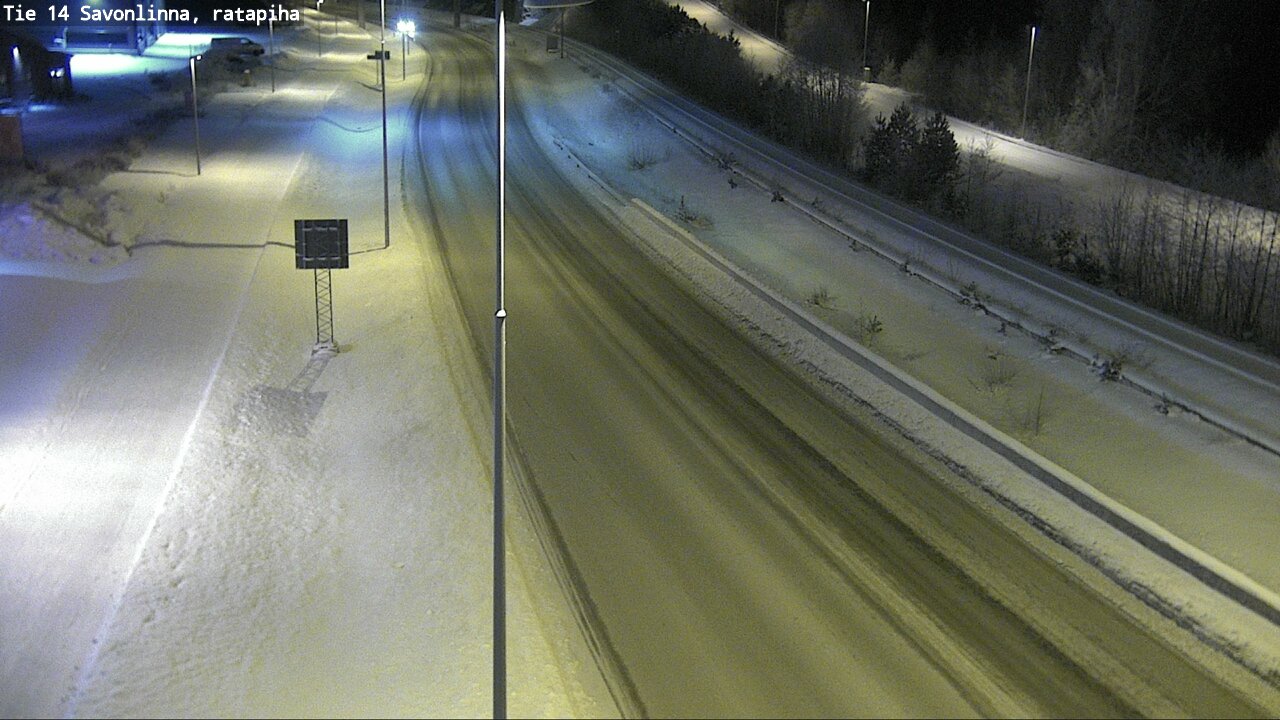 Kelikamerat Kuva Tie 14 Savonlinna, Ratapiha, Savonlinna, Etelä-Savo