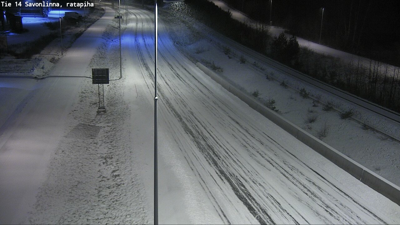 Kelikamerat Kuva Tie 14 Savonlinna, Ratapiha, Savonlinna, Etelä-Savo