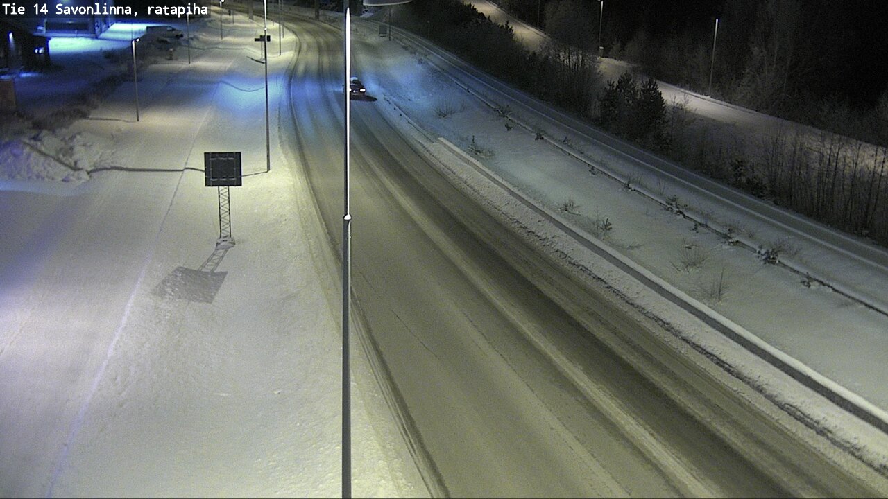 Kelikamerat Kuva Tie 14 Savonlinna, Ratapiha, Savonlinna, Etelä-Savo