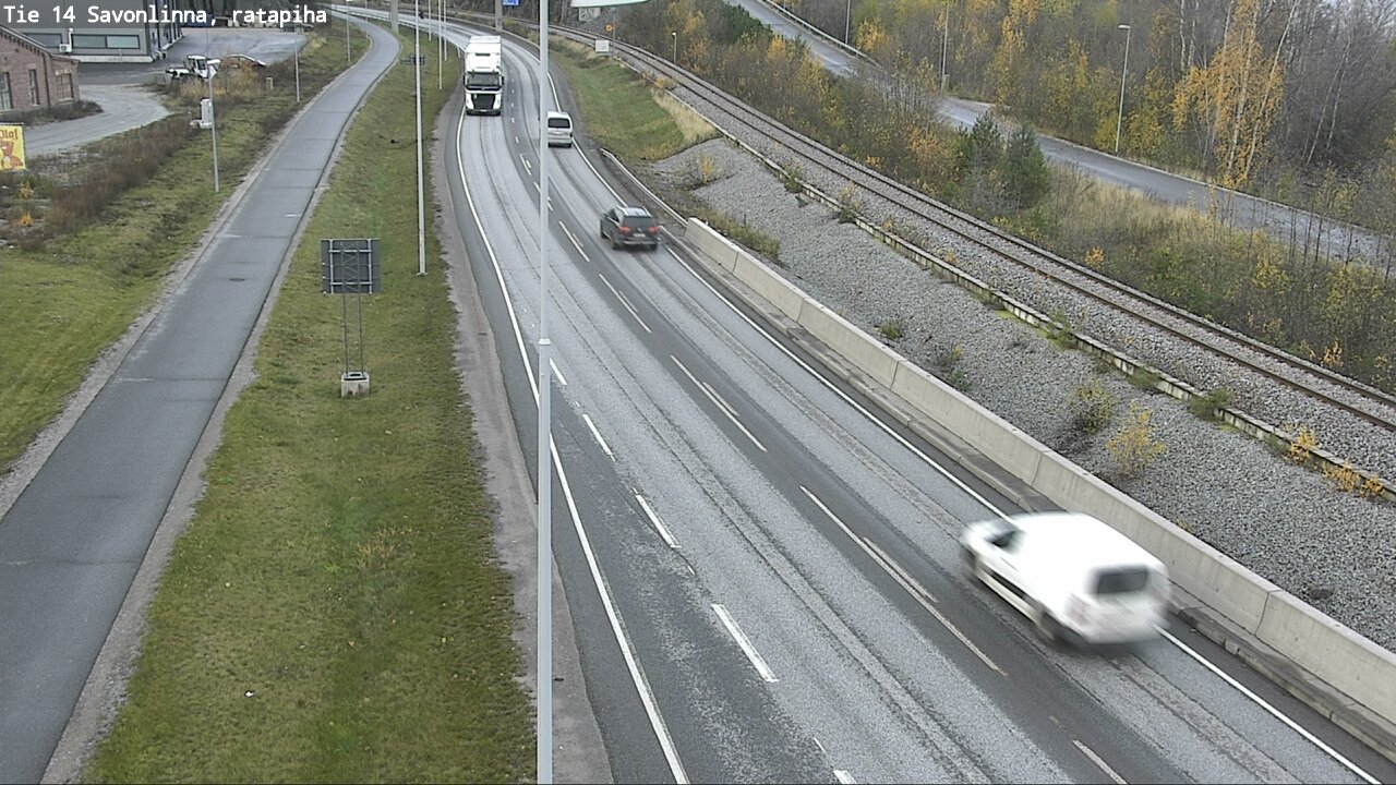 Kelikamerat Kuva Tie 14 Savonlinna, Ratapiha, Savonlinna, Etelä-Savo